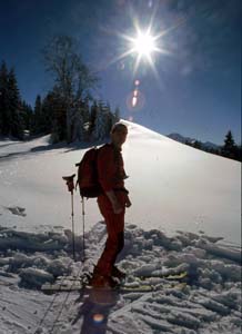 Skitour 005 Hirschberg 05.02.2005   Bild 02